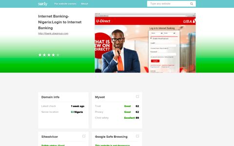 ibank.ubagroup.com - Internet Banking-Nigeria:Login... - Sur.ly