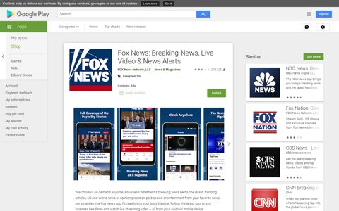 Fox News: Breaking News, Live Video & News Alerts - Apps ...
