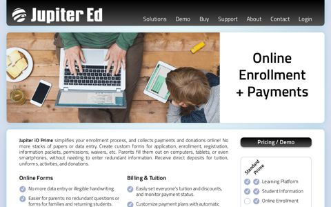 Online Enrollment - Jupiter Ed