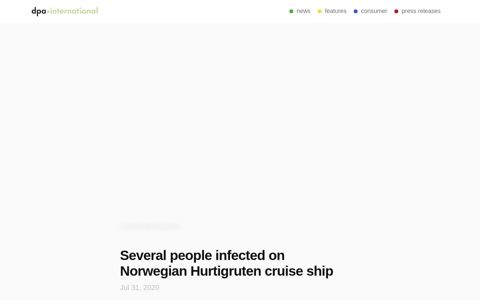 Several people infected on Norwegian Hurtigruten cruise ship ...