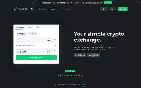 Exchange crypto online — Cryptocurrency exchange platform ...