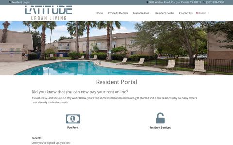 Resident Portal - Latitude Apartments