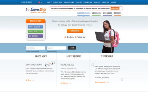 Educosoft: Online Learning Portal