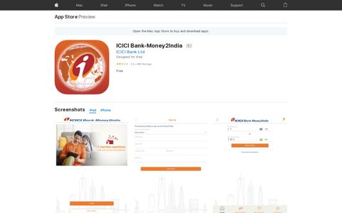 ‎ICICI Bank-Money2India on the App Store