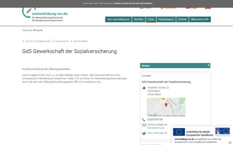 GdS Gewerkschaft der Sozialversicherung - Bonn ...