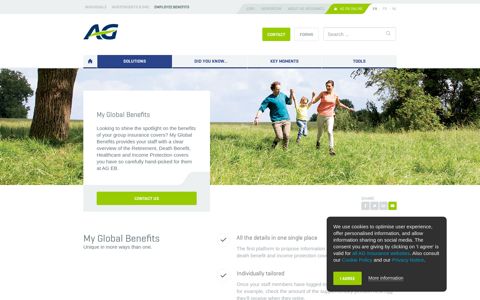 The comprehensive insurance portal for your staff - AG ...