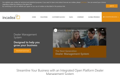 incadea.dms - Dealer Management System | incadea