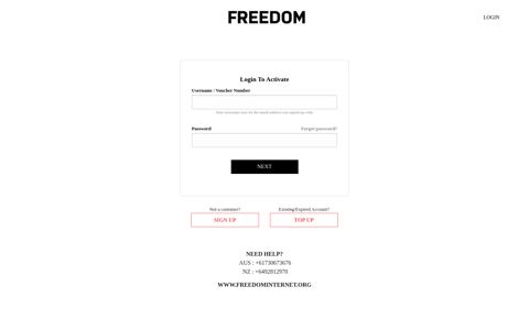 Freedom Internet Portal
