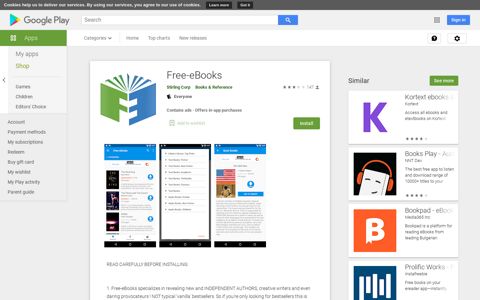 Free-eBooks – Apps on Google Play
