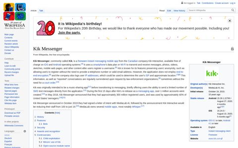 Kik Messenger - Wikipedia