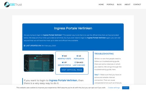Ingress Portale Verlinken - Find Official Portal - CEE Trust