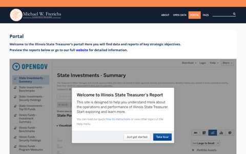 Portal - Illinois State Treasurer - The Vault