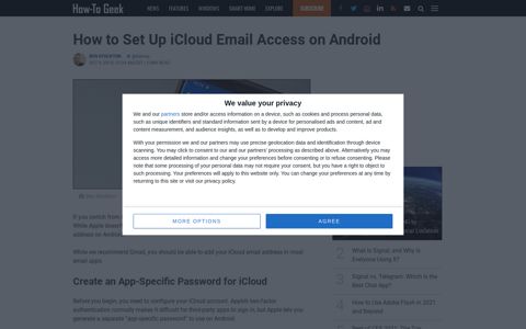 How to Set Up iCloud Email Access on Android