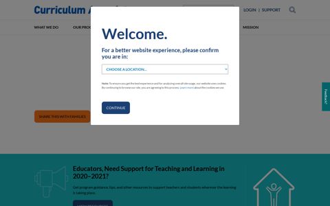 Curriculum Associates: Welcome