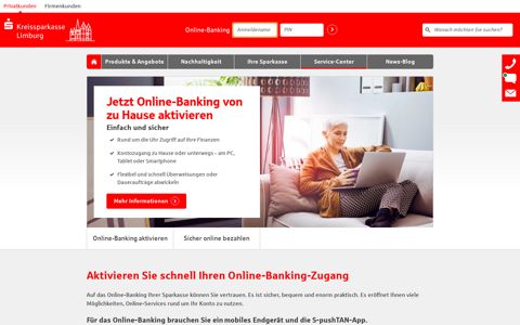 Online-Banking von zu Hause aktivieren | Kreissparkasse ...