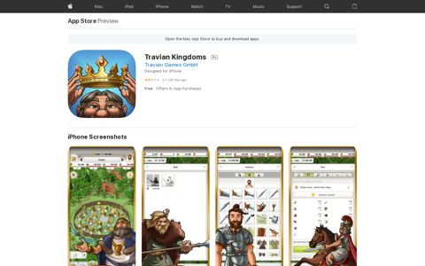 ‎Travian Kingdoms on the App Store