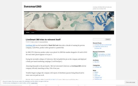 livesmart360 | LiveSmart 360 Mark McCool Cyberwize product ...