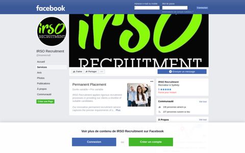 IRSO Recruitment - Services | Facebook