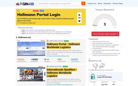 Hellmann Portal Login