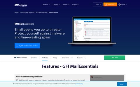 Email Security and Filtering Software | GFI MailEssentials