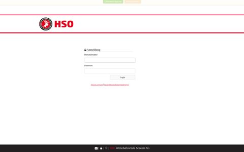 HSO Student Information System