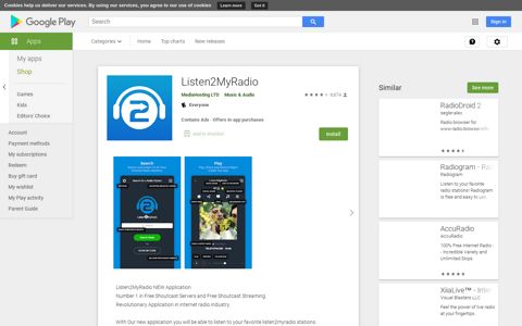 Listen2MyRadio - Apps on Google Play