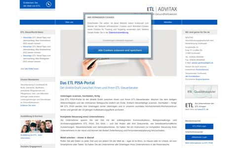 ETL PISA-Portal – Unterlagen einfach, bequem und sicher ...