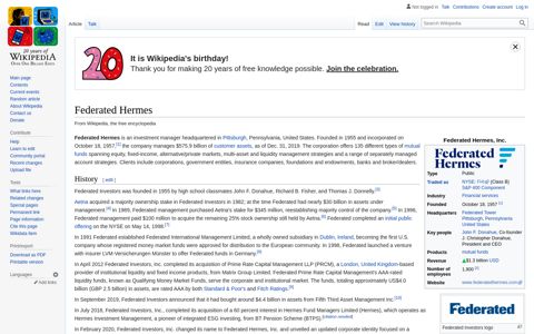 Federated Hermes - Wikipedia