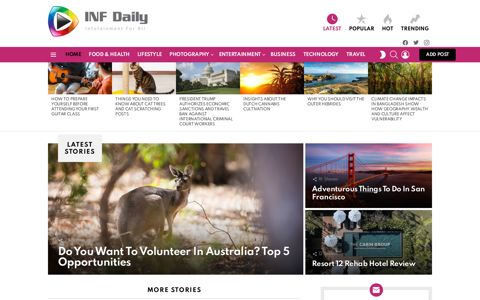 INF Daily – Most Popular News Around The World