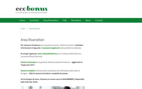 Area Rivenditori - Ecobonus - Ministero dello Sviluppo ...
