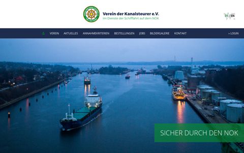 Verein der Kanalsteurer eV Kiel Holtenau: Home