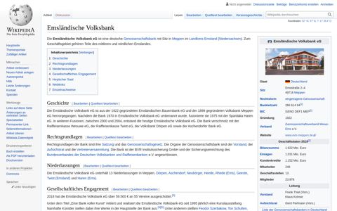 Emsländische Volksbank – Wikipedia