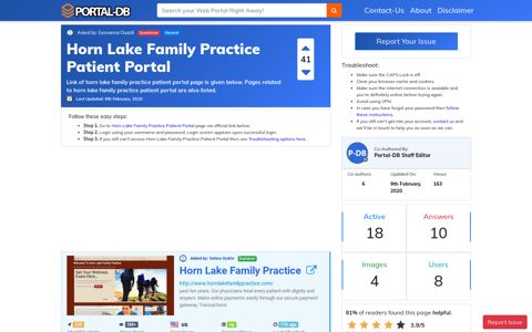Horn Lake Family Practice Patient Portal