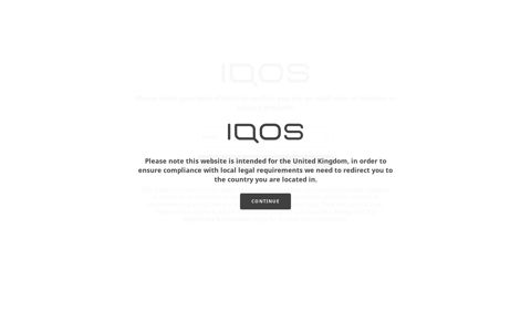 Sign in - IQOS Login | My IQOS Account | IQOS
