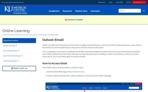 Outlook (Email) - University of Kansas Medical Center
