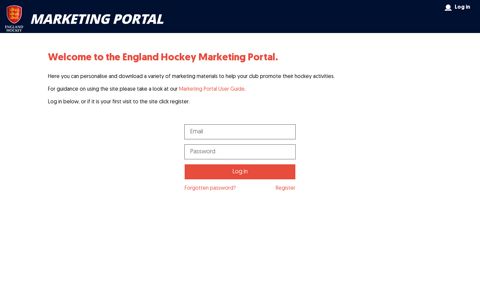 England Hockey Marketing Portal