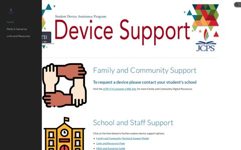 To request a device please contact your student's school