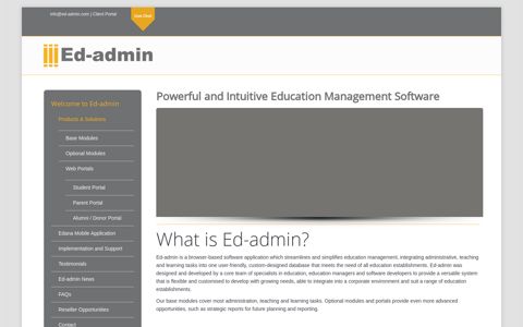 Ed-admin | Powerful and Intuitive Education Management ...