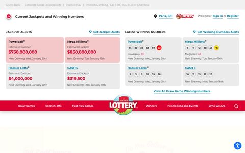 Didn't win this time? Enter my2ndChance! | Hoosier Lottery ...