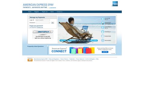 American Express EPAY - BillDesk