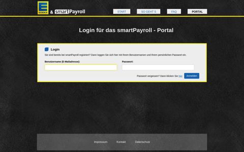 EDEKA smartPayroll - Portal