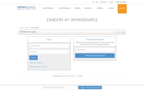 Infinisource Login - Infinisource - Job Listings - Infinisource Jobs