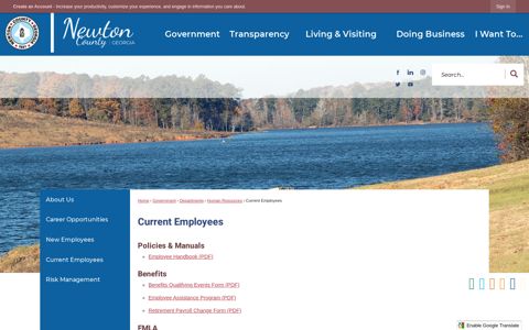 Current Employees | Newton County, GA