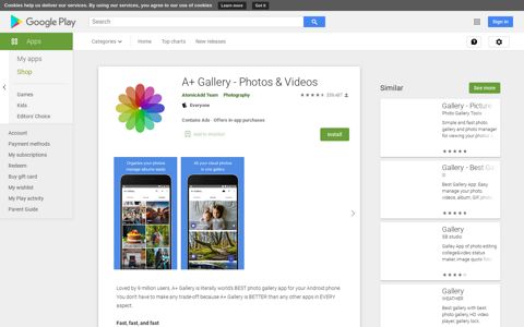 A+ Gallery - Photos & Videos - Apps on Google Play