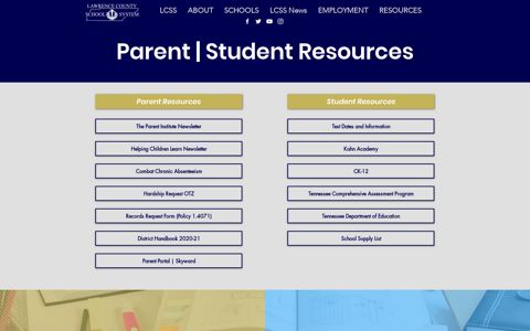 Parent | Student | LawCo TN Schools - LCSS