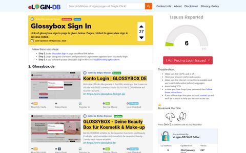 Glossybox Sign In - штыефпкфь login 0 Views