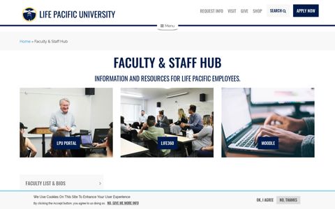 Faculty & Staff Hub | Life Pacific University