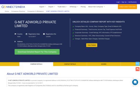 G-NET ADWORLD PRIVATE LIMITED - Company, registration ...