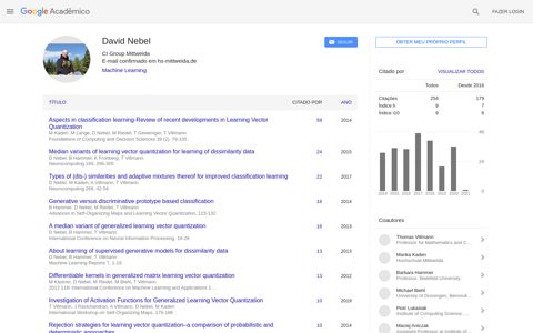 ‪David Nebel‬ - ‪Google Acadêmico‬ - Google Scholar