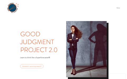 Good Judgment Project 2.0: Home